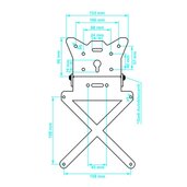 Držiak ŠPZ univerzál